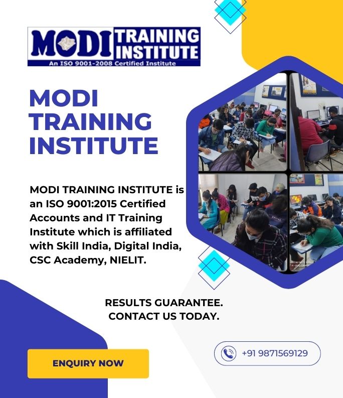 MODI TRAINING INSTITUTE